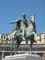 statua equestre di Carlo III